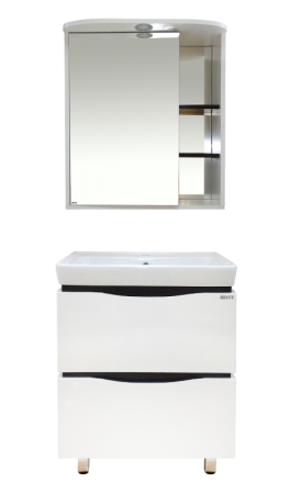 ВЕНЕРА 70 зеркало-шкаф Misty (П-Внр04070-25СвЛ)