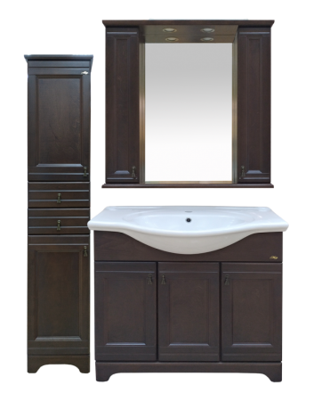 РИМ 35 шкаф-пенал Misty (П-Рим04035-8025Л)