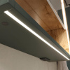 Gleam 60.1D зеркало-шкаф EQUIL [szGLEAM.LED.60.1D-34], Зеленый камень/Дуб вотан