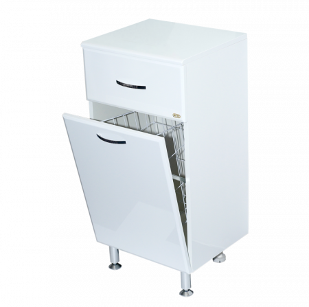 ЛЮСИ 30 Misty комод с корзиной (Э-Люс07030-011Бк)