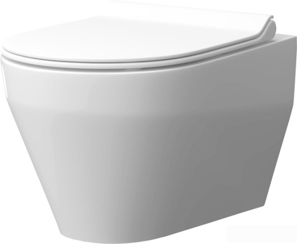 Унитаз Керамин Бари R Нова Безободковый (сиденье Slim с микролифтом)