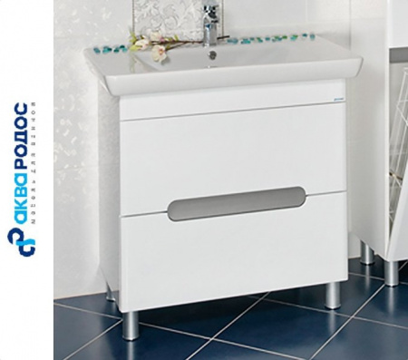 БОСТОН 85 тумба Аква Родос с умывальником ПОРТО 85 (ОР0000177) Фото