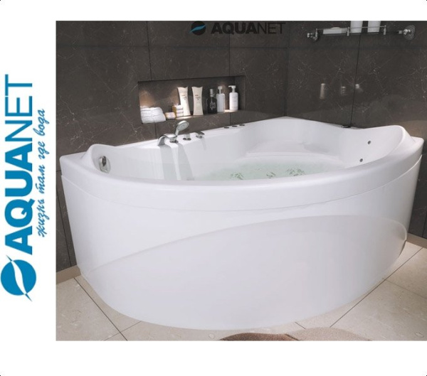 Ванна асимметричная Акванет JAMAICA 160