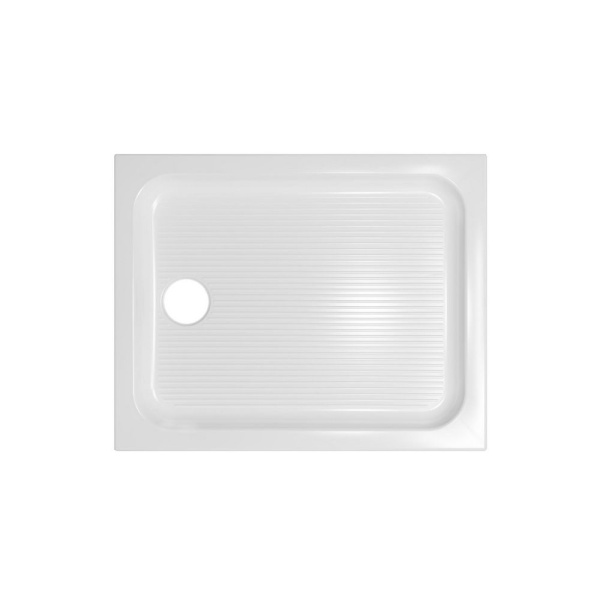 ПД25 Поддон 100х80 прямоугольный, низкий, в комплекте (высота поддона 170 мм, глубина 70 мм)