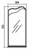 КОЛИБРИ 45 (1A065302KO01L) зеркало Aquaton