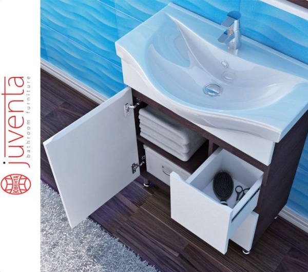 Фото МОНИКА НОВАЯ М4-75 тумба Juventa под умывальник (4820142274024)
