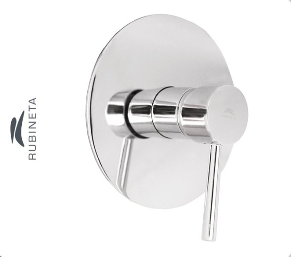 Rubineta KUBO-1F Ultra смеситель скрытого монтажа