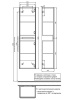 Edifice 40 Шкаф-пенал IDDIS [EDI40C0i97], Капучино