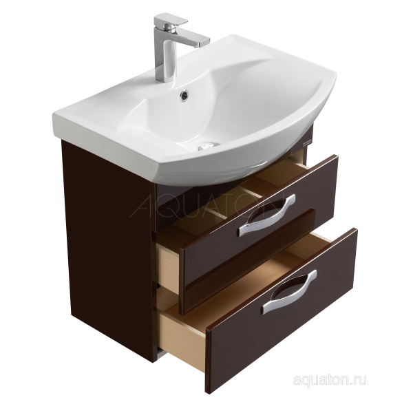 Фото АРИЯ 65 М (1A123301AA430) тумба AQUATON под умывальник