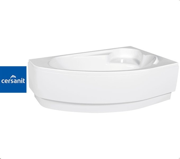 Ванна ассиметричная Церсанит KALIOPE 170x110