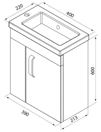 Torr 40 тумба IDDIS [TOR40W1i95]