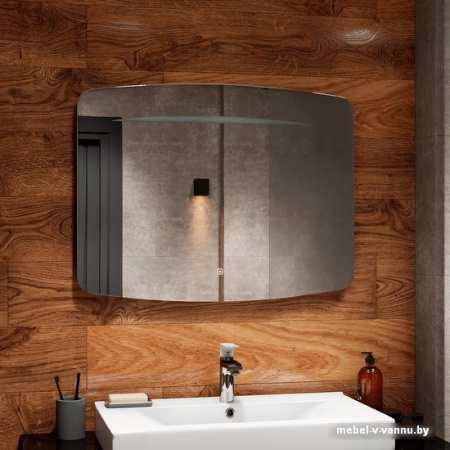 Мебель для ванных комнат Континент Зеркало Rapid LED 100x70