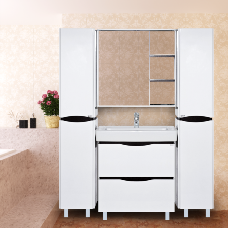 ВЕНЕРА 80 зеркало-шкаф Misty (П-Внр04080-25СвЛ)