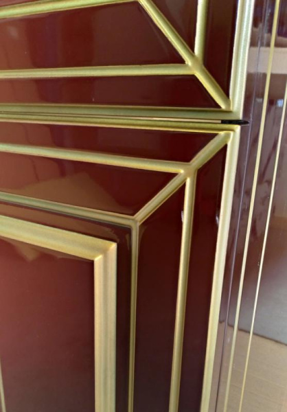 VENA -120 Тумба прямая бордо патина Л-Вен01120-103Пр