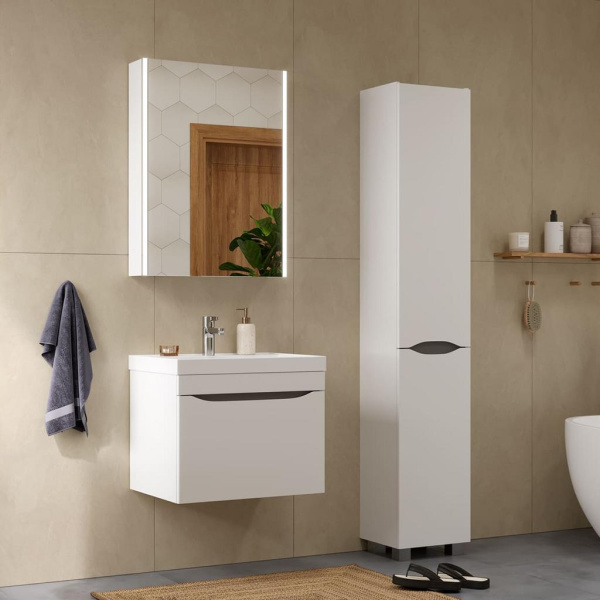 Prime LED 60 зеркало-шкаф VOLNA [szPRIME60]