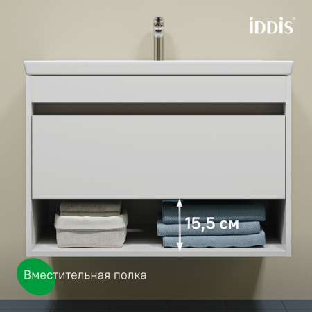 Zodiac X 80 тумба IDDIS [ZDX80WNi95], с нишей