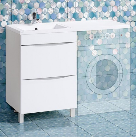 ВЕРНА 120 (АВ.12.10.20.N) тумба Акваль под умывальник правый и левый