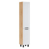 Lago 35 Пенал напольный EQUIL [pnLAGO35-04], Белый/Дуб сонома