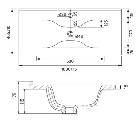 Optima Home умывальник, 013, IDDIS, [0131000i28]
