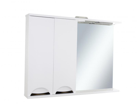 КУБА 105 Зеркало-шкаф  Misty (П-Куб-01105-011Л)