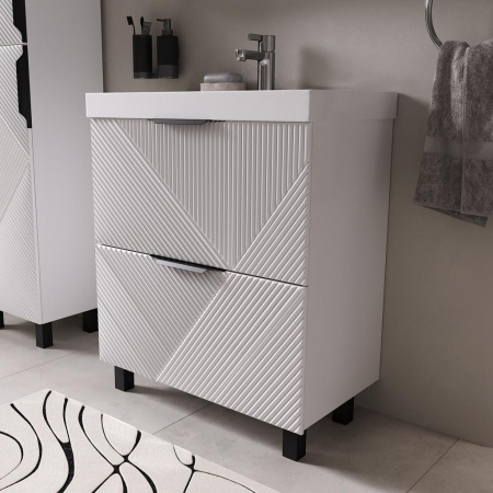 Geometry 70.2Y (9696) тумба VOLNA [tnGEOMETRY70.2Y-01], Белый матовый