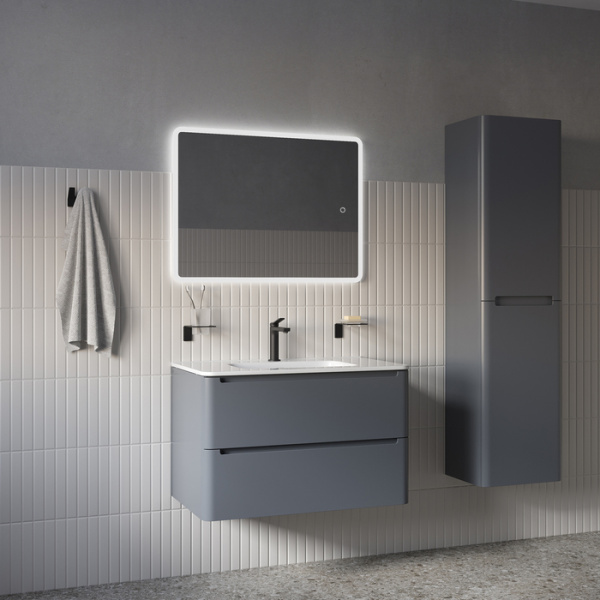 Uniq 80/60 зеркало IDDIS [UNI8060i98], подсветка 3 в 1, реверсивное крепление