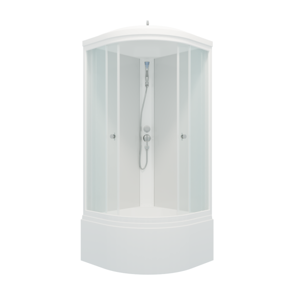 ДК Ультра Б3 ДН4 (прозрачные) 90х90 поддон 45см.