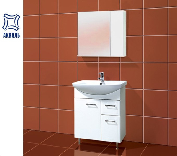 Набор АКВАЛЬ НИКА 70 с зеркалом АФИНА 70