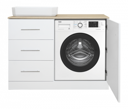 РЕСПЕКТ 110 тумба Misty под стиральную машину (Э-Рес01110-13ЯЛ) Фото