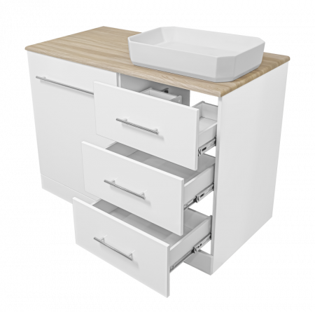 РЕСПЕКТ 110 тумба Misty под стиральную машину (Э-Рес01110-13ЯП)