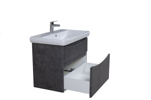 Фото АМЕРИНА 80 тумба Аква Родос с умывальником BELO 80 (ОР0003055)