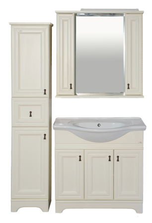 ЛУВР 35 шкаф-пенал Misty (П-Лвр04035-1014Л)