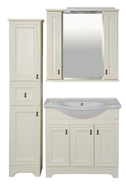 Фото ЛУВР 35 шкаф-пенал Misty (П-Лвр04035-1014Л)