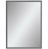 Mirage LED 800х700 зеркало EQUIL [zkMIRAGE80], Серый муар