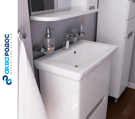 БОСТОН 65 тумба Аква Родос с умывальником ПОРТО 65 (ОР0000176) Фото