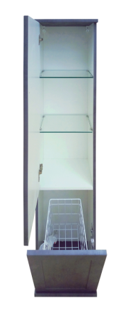 МАРТА 35 шкаф-пенал Misty (П-Мрт-05035-2513Л)