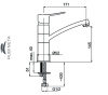Rubineta STATIC-19 для умывальника ванны