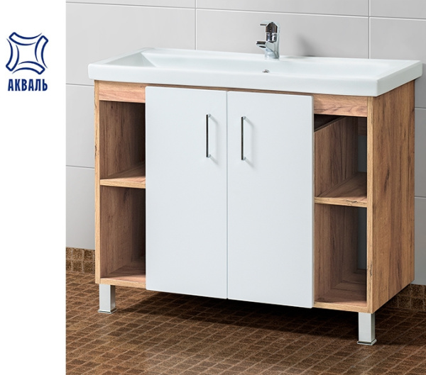 ЛОФТ 100 (В2.5.01.1.0.0) тумба Акваль под умывальник