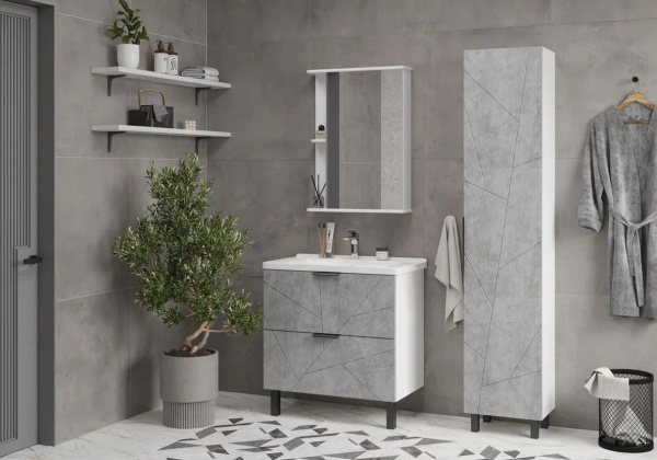 Twing 40 Пенал напольный VOLNA [pnTWG40-02], Бетон