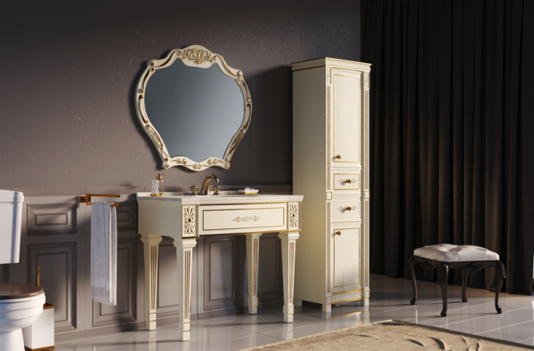 TIFFANY 100 белая сусальное золото Л-Тиф01100-391