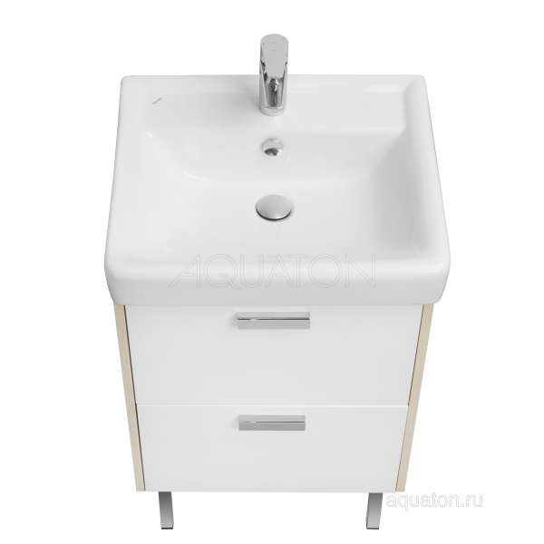 Фото ЙОРК 55 (1A170501YOAV0) тумба AQUATON под умывальник
