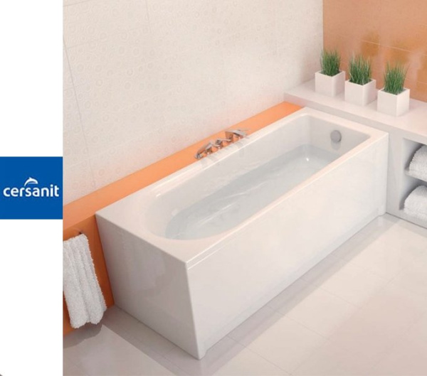 Ванна прямоугольная Церсанит LORENA 140x70