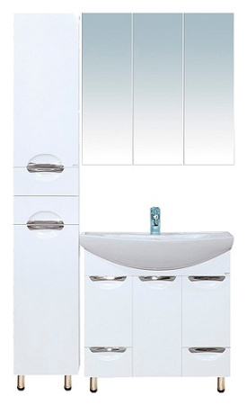 ЛАВАНДА 35 L шкаф-пенал Misty (Э-Лав05035-011Л)