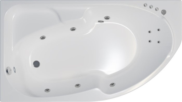 Ванна Triton София гидромассажная 170х95L Комфорт