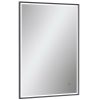 Mirage LED 800х700 зеркало EQUIL [zkMIRAGE80], Серый муар