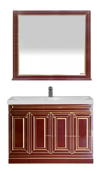 VENA -120 Тумба прямая бордо патина Л-Вен01120-103Пр