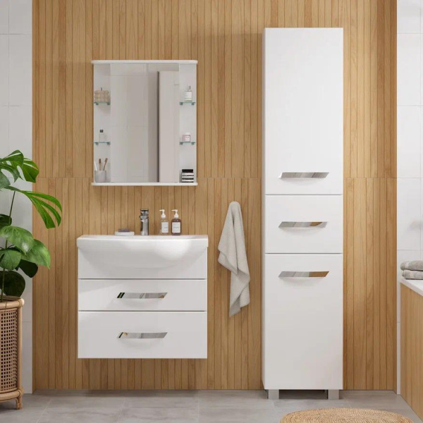 Onda 60 зеркало-шкаф VOLNA [szONDA60-01]