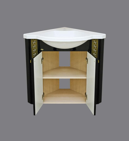 Фото OLIMPIA LUX 60 тумба Misty черная Л-Олл01060-023Уг