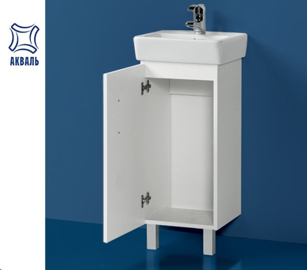 Фото МАНГО 40 (МАНГО.40.10.00.L) тумба Акваль под умывальник