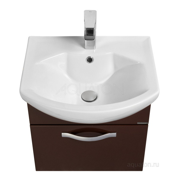 Фото АРИЯ 50 (1A140301AA430) тумба AQUATON под умывальник